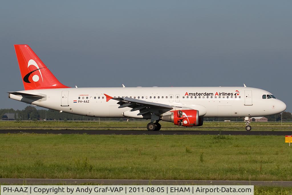 PH-AAZ, 1996 Airbus A320-232 C/N 565, Amsterdam Airlines A320