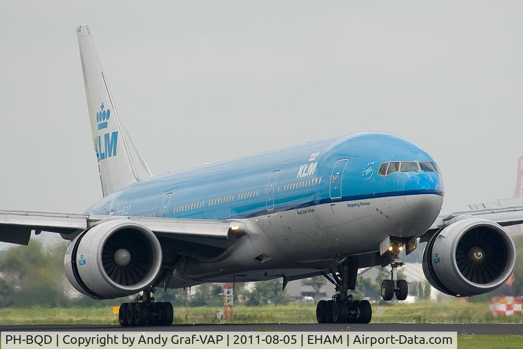 PH-BQD, 2003 Boeing 777-206/ER C/N 33713, KLM 777-200