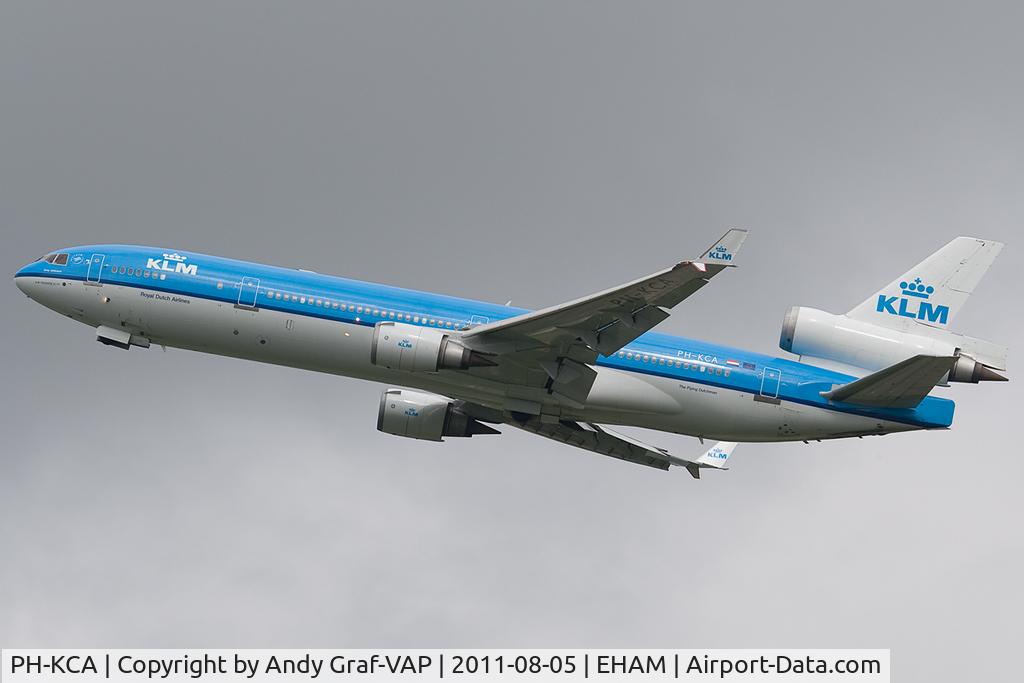 PH-KCA, 1993 McDonnell Douglas MD-11 C/N 48555, KLM MD11