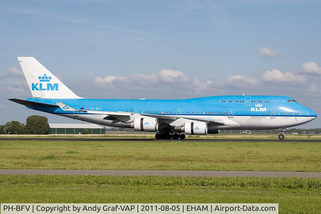 PH-BFV, 1999 Boeing 747-406BC C/N 28460, KLM 747-400