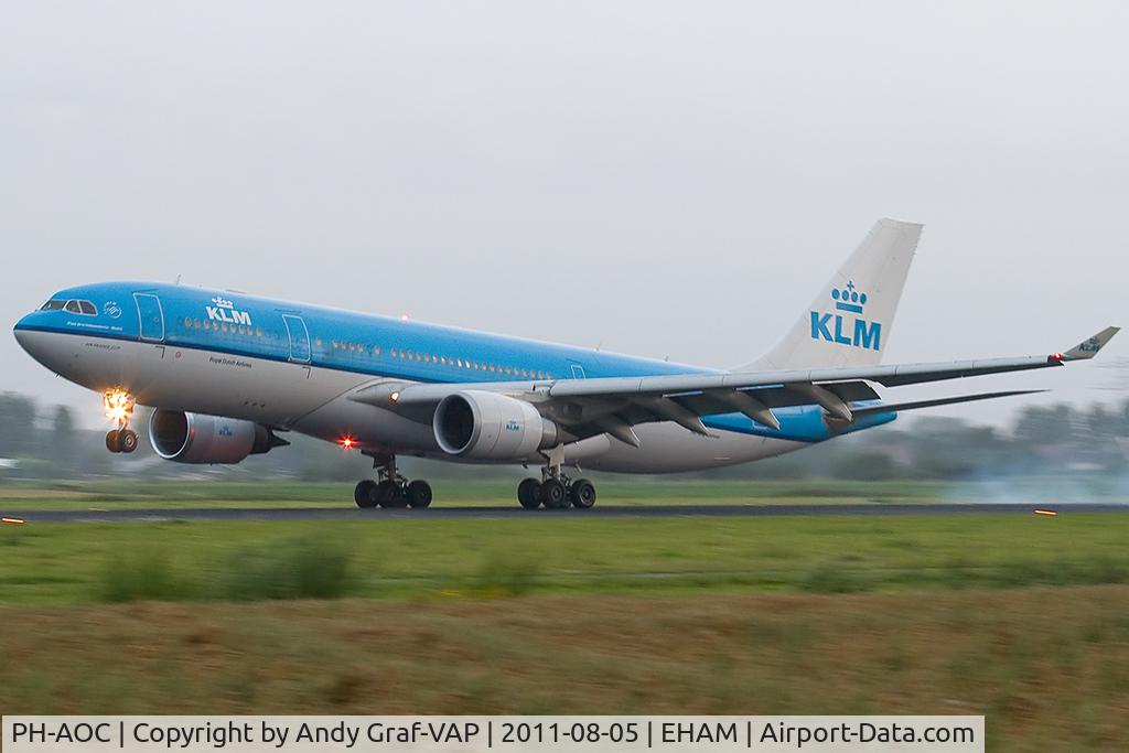 PH-AOC, 2005 Airbus A330-203 C/N 703, KLM A330-200