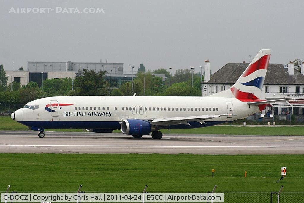 G-DOCZ, 1993 Boeing 737-436 C/N 25858, British Airways