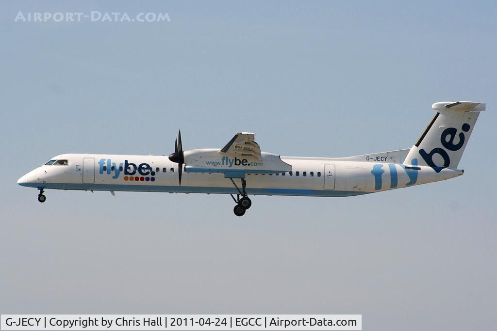 G-JECY, 2007 De Havilland Canada DHC-8-402Q Dash 8 C/N 4157, flybe