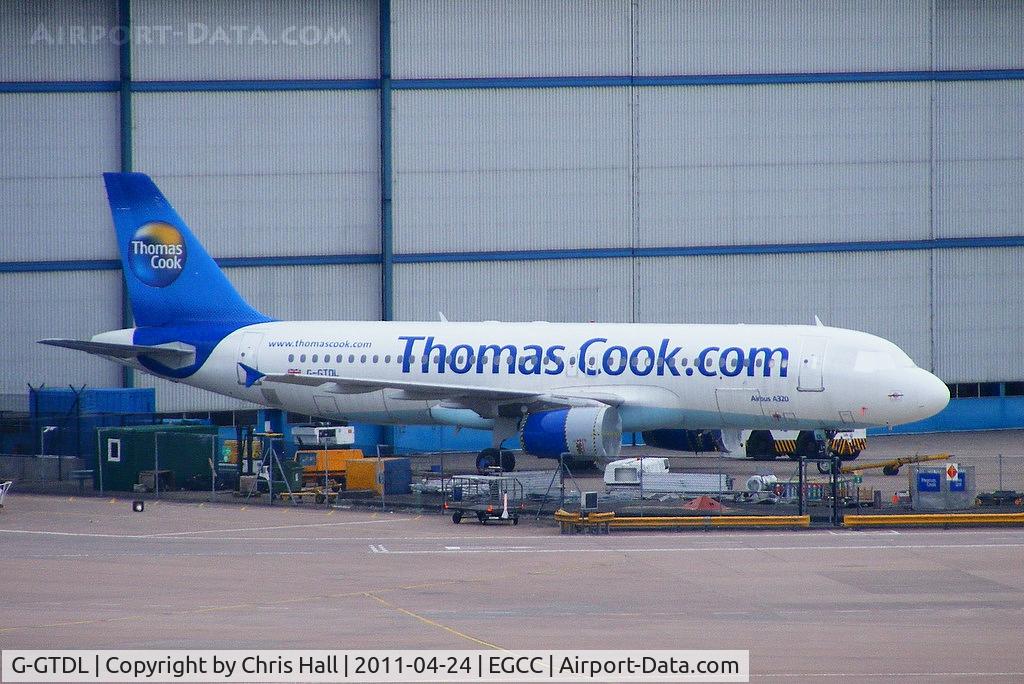 G-GTDL, 1994 Airbus A320-231 C/N 476, wfu and stored at Manchester, became N476PB 18-10-2011
