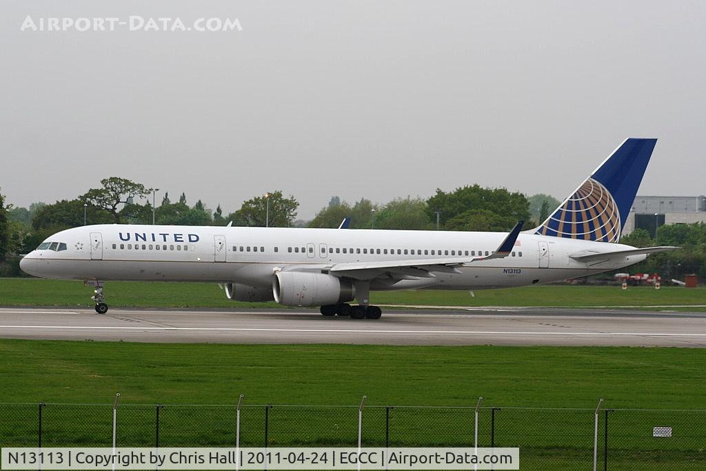 N13113, 1995 Boeing 757-224 C/N 27555, United Airlines