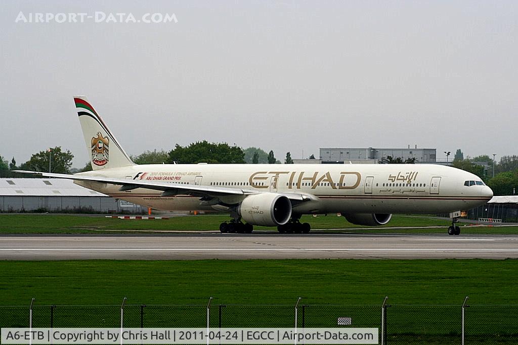 A6-ETB, 2005 Boeing 777-3FX/ER C/N 34598, Etihad