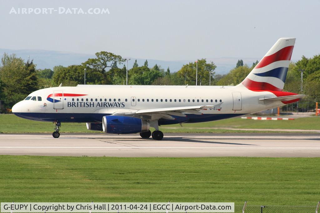 G-EUPY, 2001 Airbus A319-131 C/N 1466, British Airways