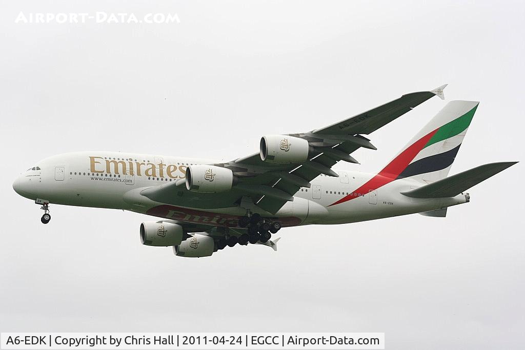 A6-EDK, 2010 Airbus A380-861 C/N 030, Emirates