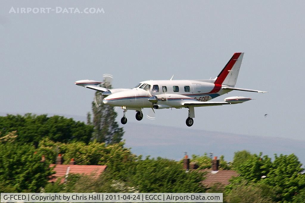 G-FCED, 1981 Piper PA-31T2-620 Cheyenne IIXL C/N 31T-8166013, Provident Partners Ltd