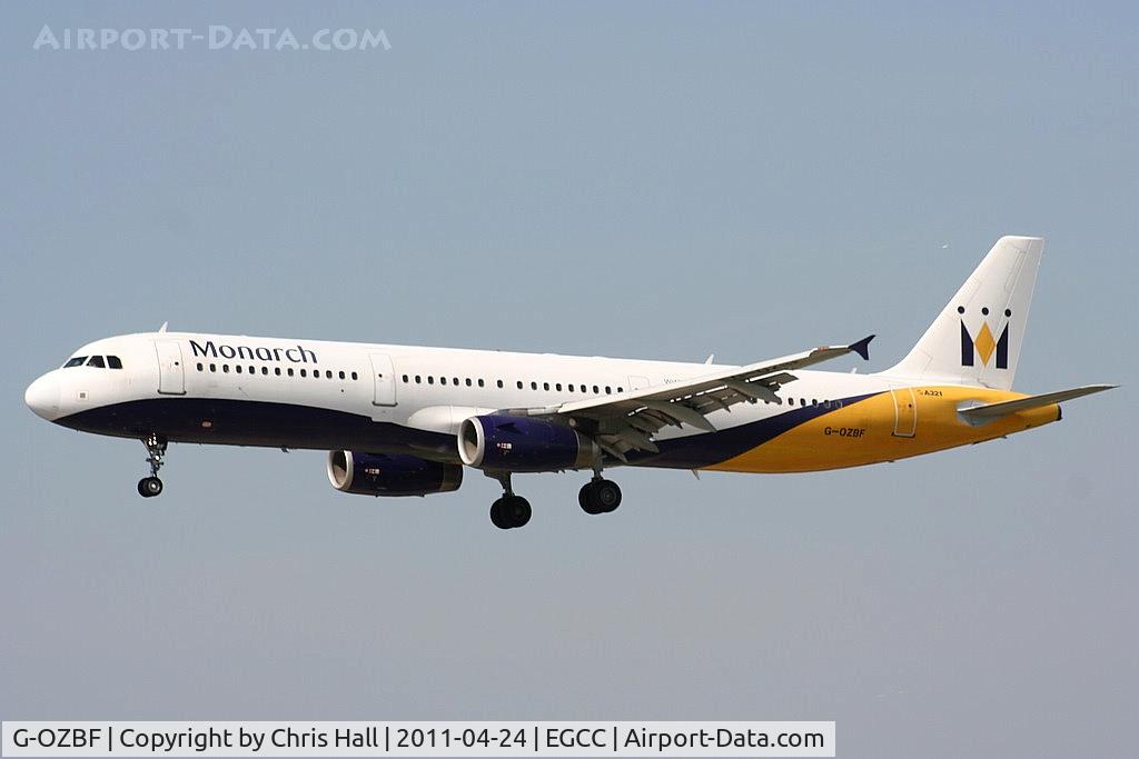 G-OZBF, 2002 Airbus A321-231 C/N 1763, Monarch Airlines