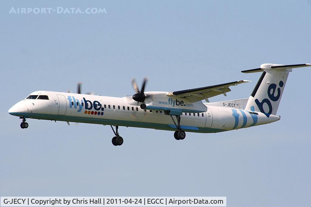 G-JECY, 2007 De Havilland Canada DHC-8-402Q Dash 8 C/N 4157, flybe