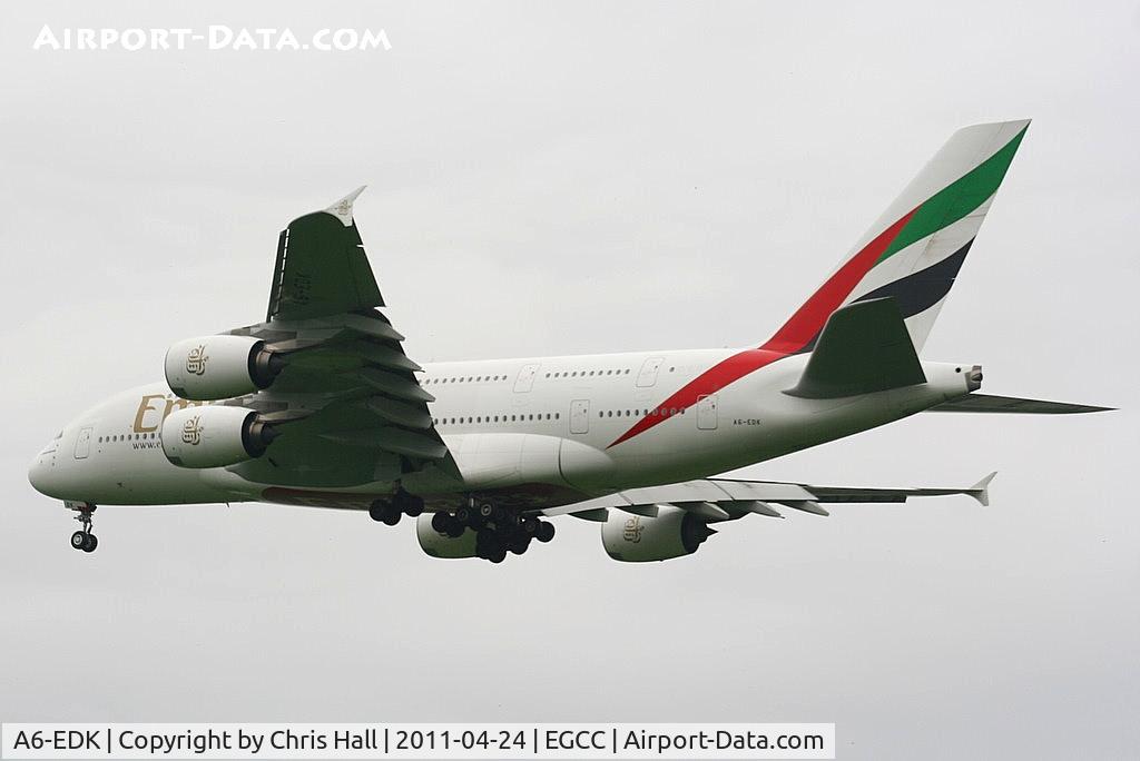 A6-EDK, 2010 Airbus A380-861 C/N 030, Emirates