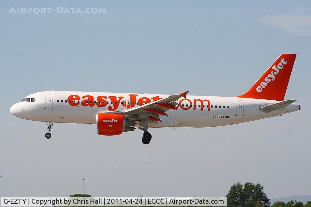 G-EZTY, 2010 Airbus A320-214 C/N 4554, easyJet