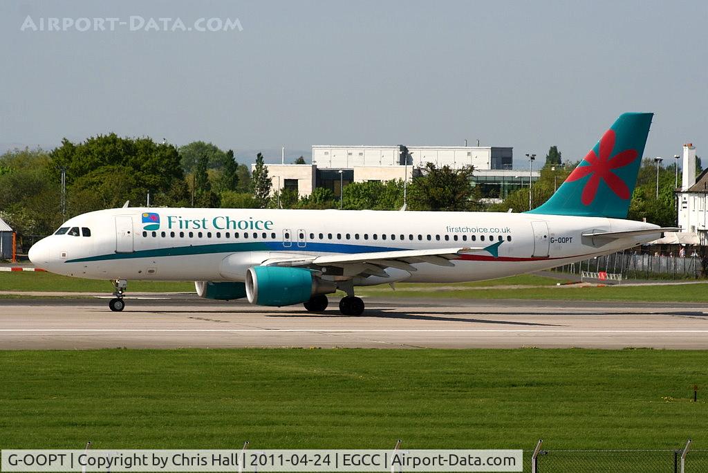 G-OOPT, 2001 Airbus A320-214 C/N 1605, First Choice