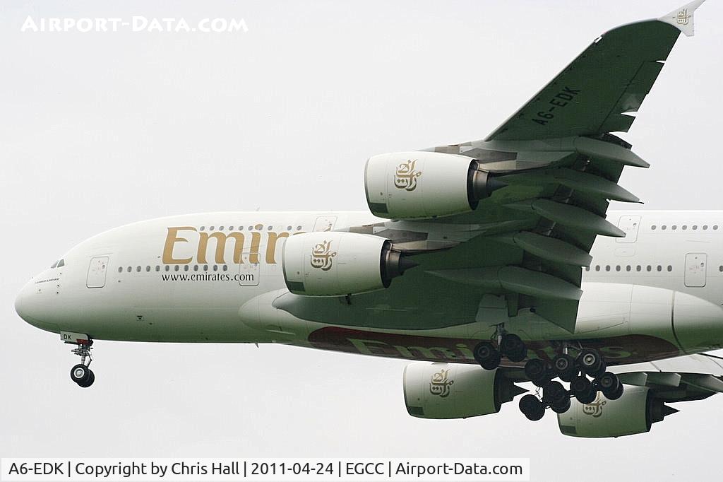 A6-EDK, 2010 Airbus A380-861 C/N 030, Emirates