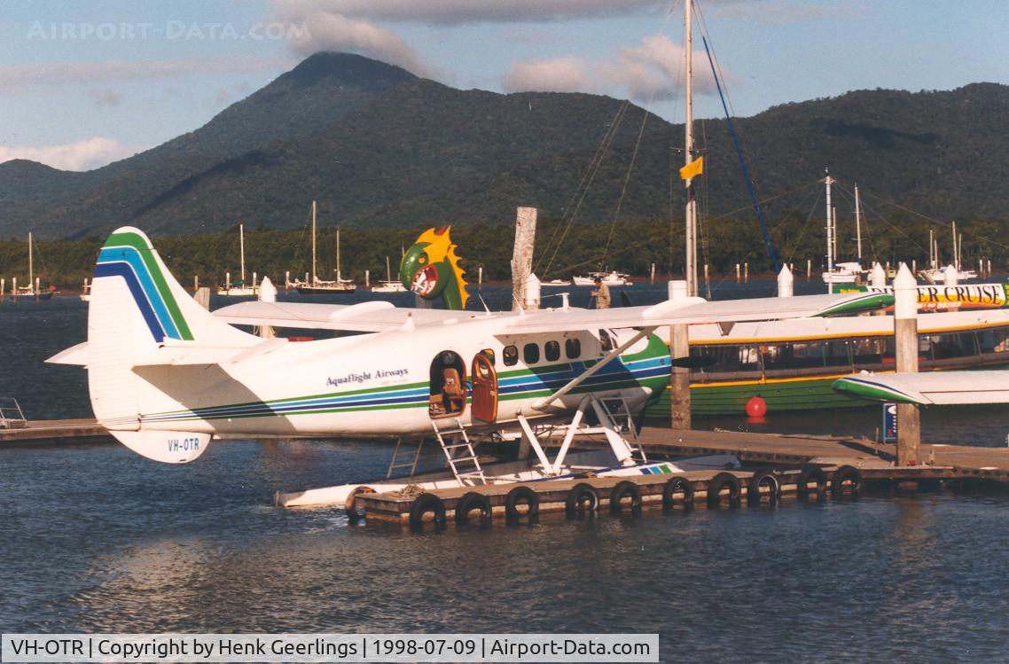VH-OTR, 1960 De Havilland Canada DHC-3 Otter Otter C/N 373, Aquaflight Airways . Cairns Seaplane Base