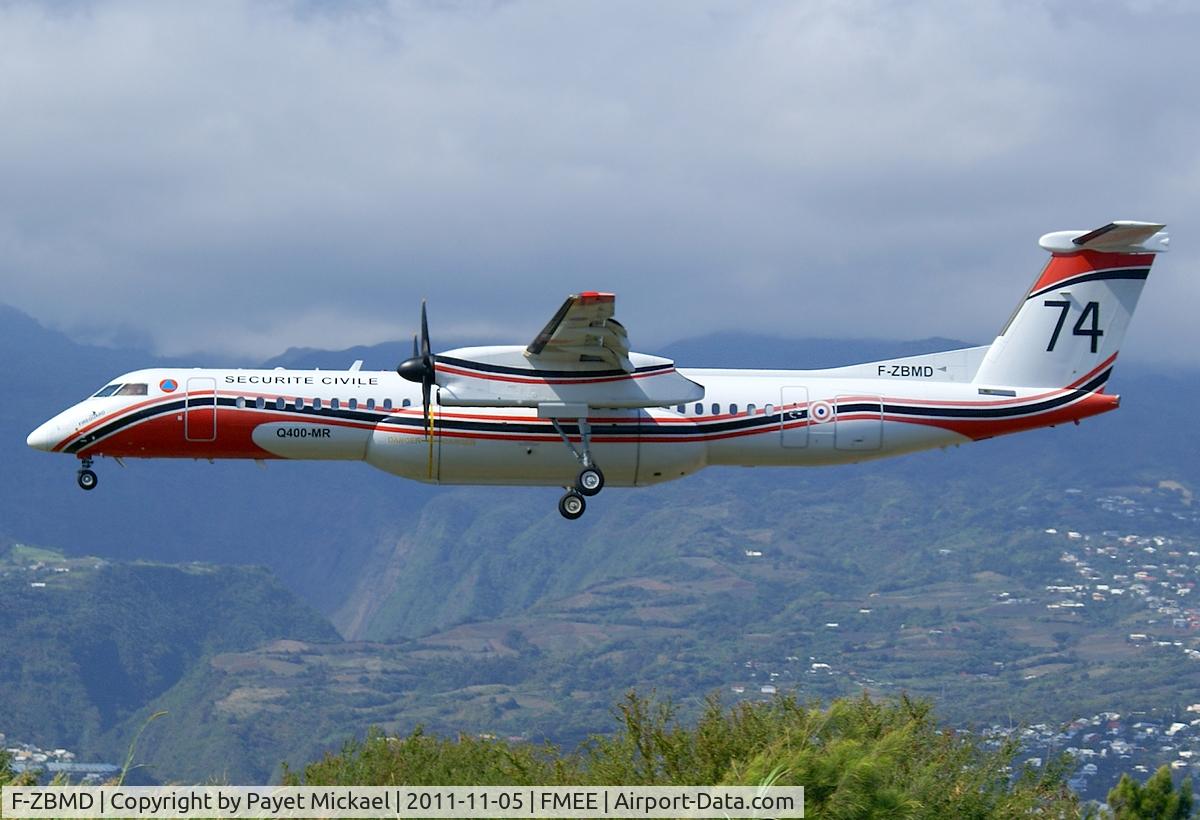 F-ZBMD, 2001 De Havilland Canada DHC-8-402Q-MR Dash 8 C/N 4043, Final 14