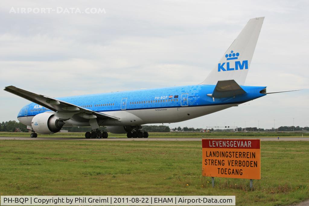 PH-BQP, 2007 Boeing 777-206/ER C/N 32721, Taken at AMS
