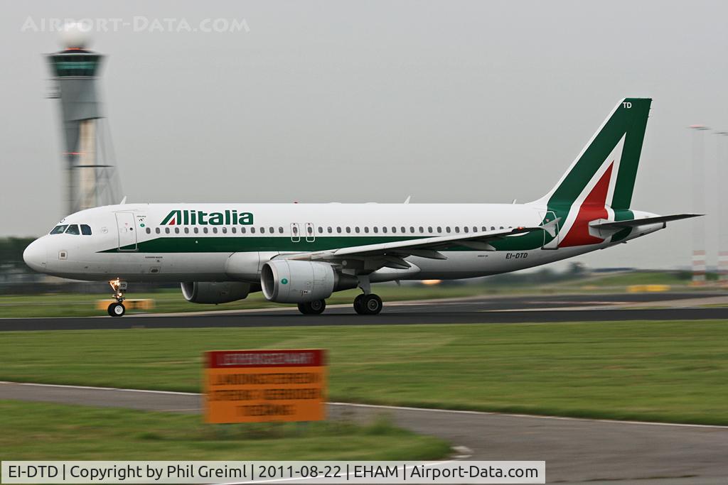 EI-DTD, 2009 Airbus A320-216 C/N 3846, Taken at AMS