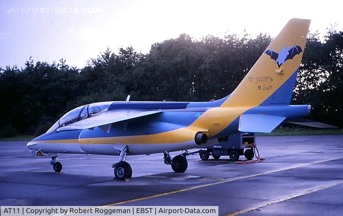 AT11, Dassault-Dornier Alpha Jet 1B C/N B11/1032, 1988.BATBIRD.70 YEARS 11 SQUADRON.