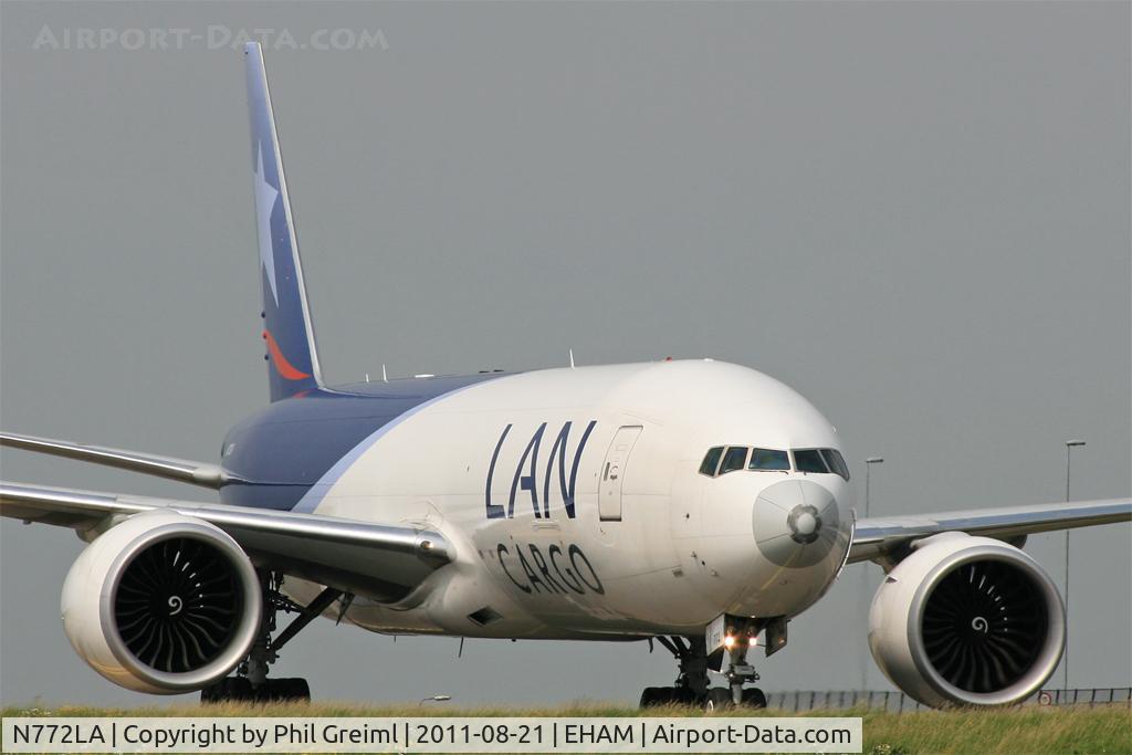 N772LA, 2009 Boeing 777-F6N C/N 37708, Taken at AMS