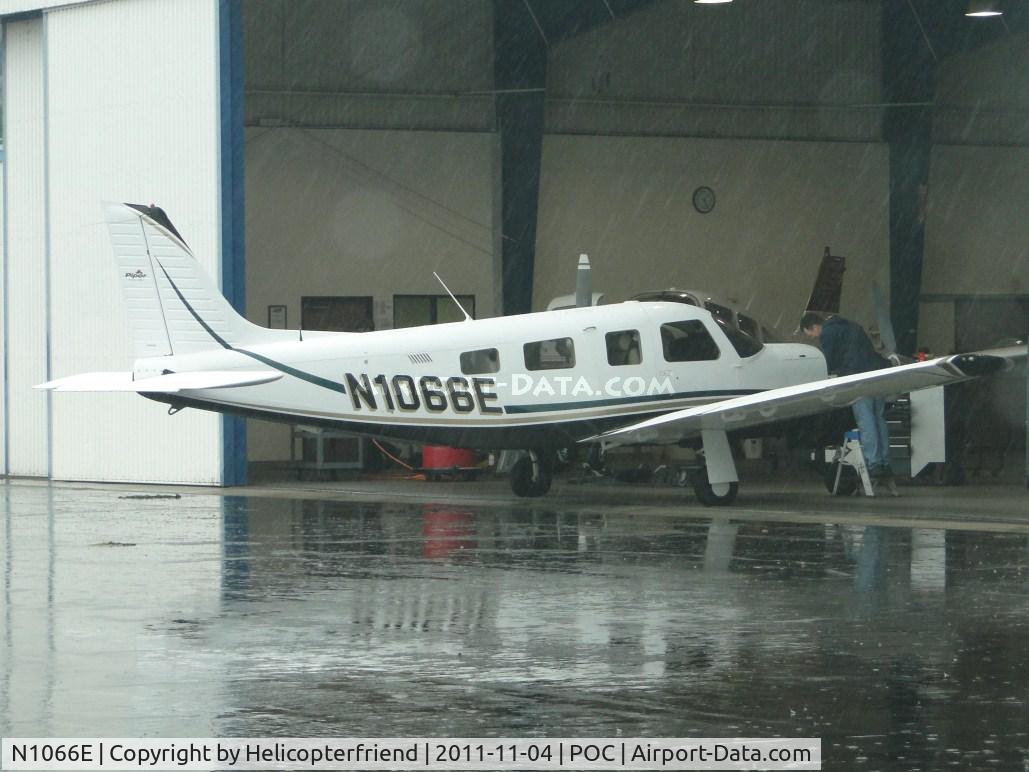 N1066E, 2006 Piper PA-32R-301 C/N 3246244, Pulled into the Nostalia Air hanger to be worked on