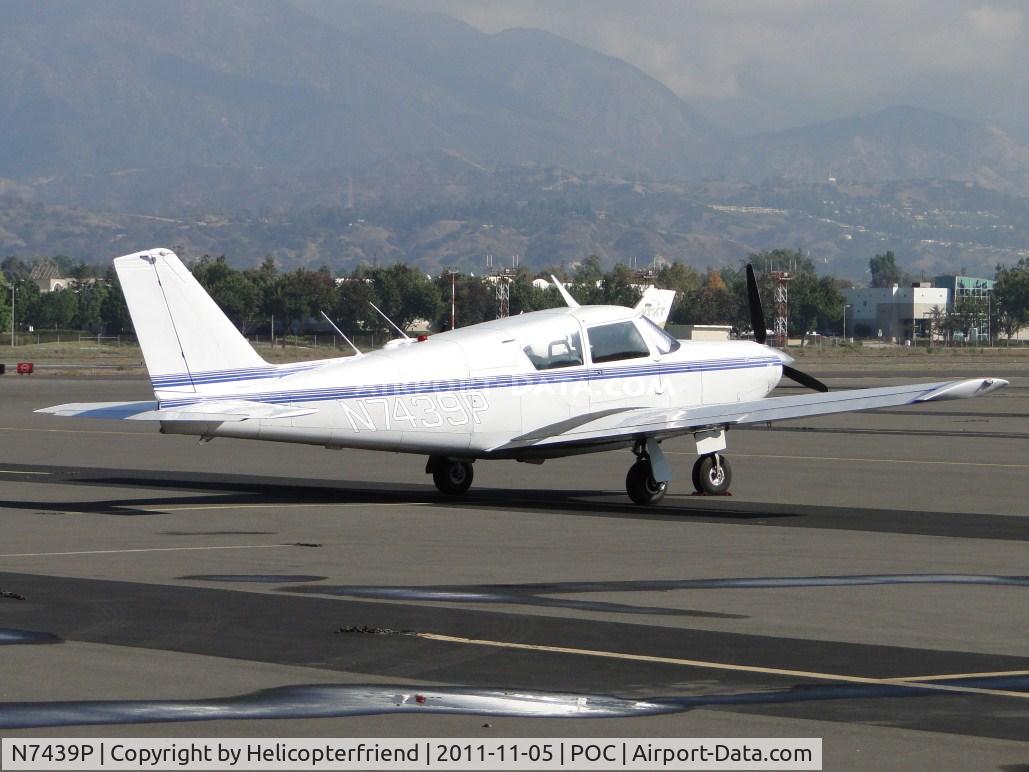 N7439P, 1961 Piper PA-24-250 Comanche C/N 24-2628, Parked in transient parking