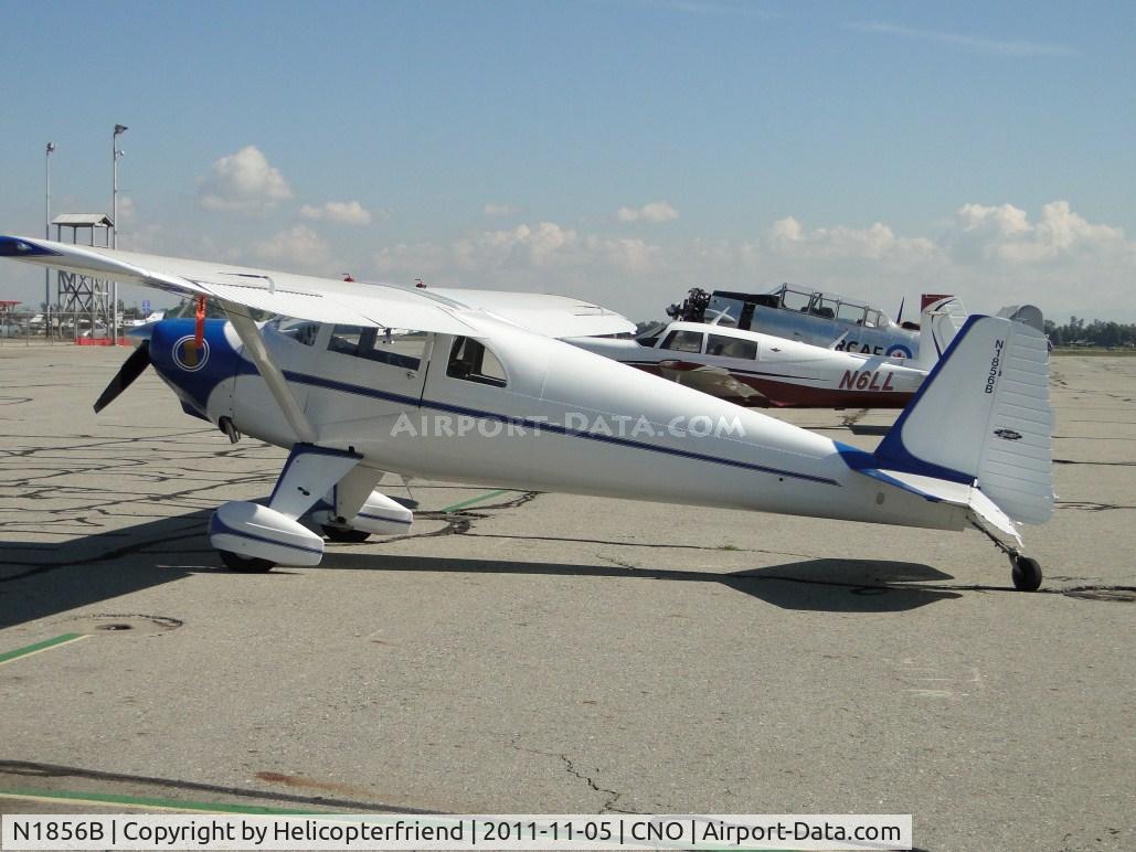 N1856B, Luscombe 8F Silvaire C/N 6283, Parked in static display area