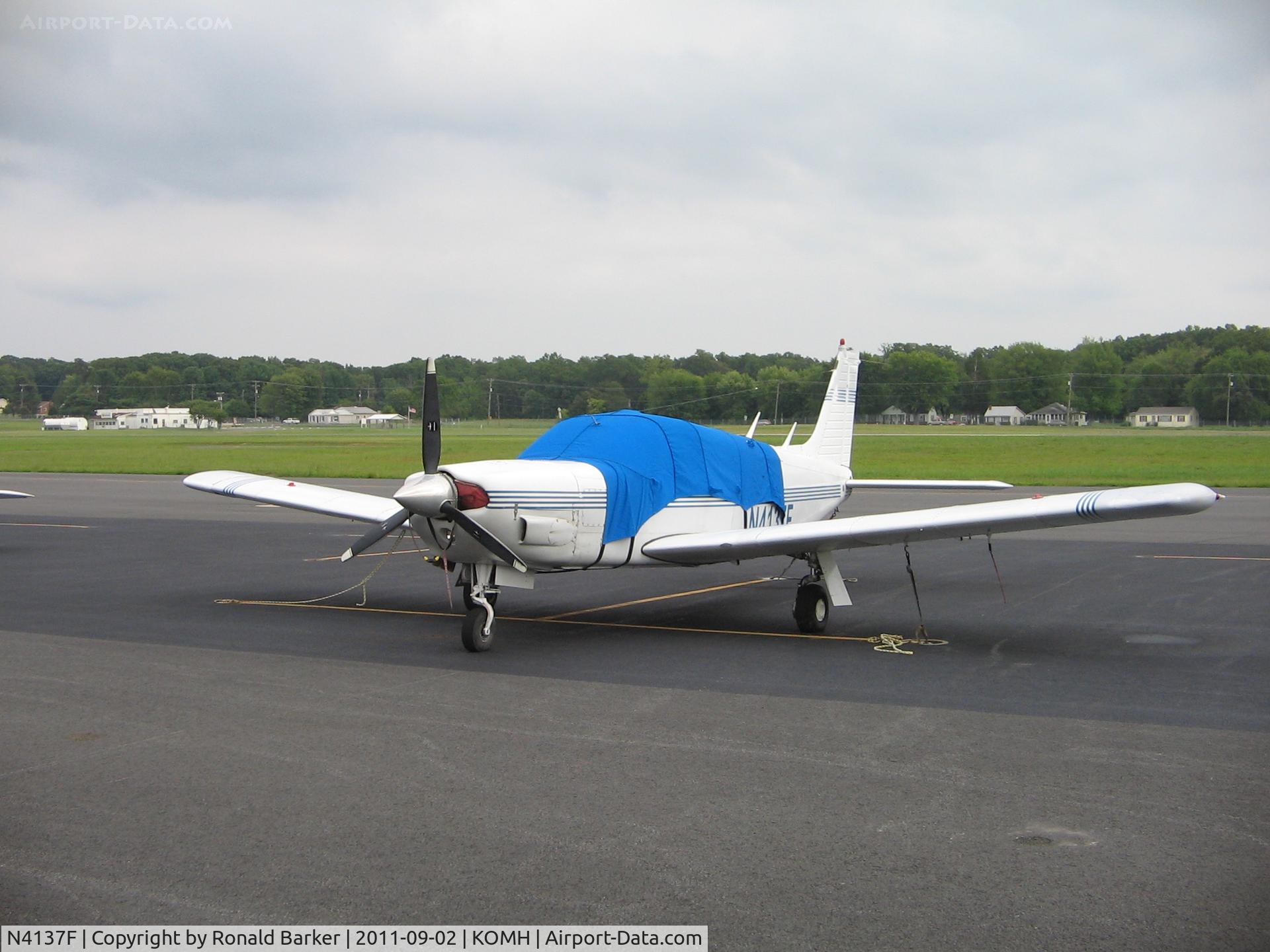 N4137F, 1976 Piper PA-32R-300 Cherokee Lance C/N 32R-7680430, Orange