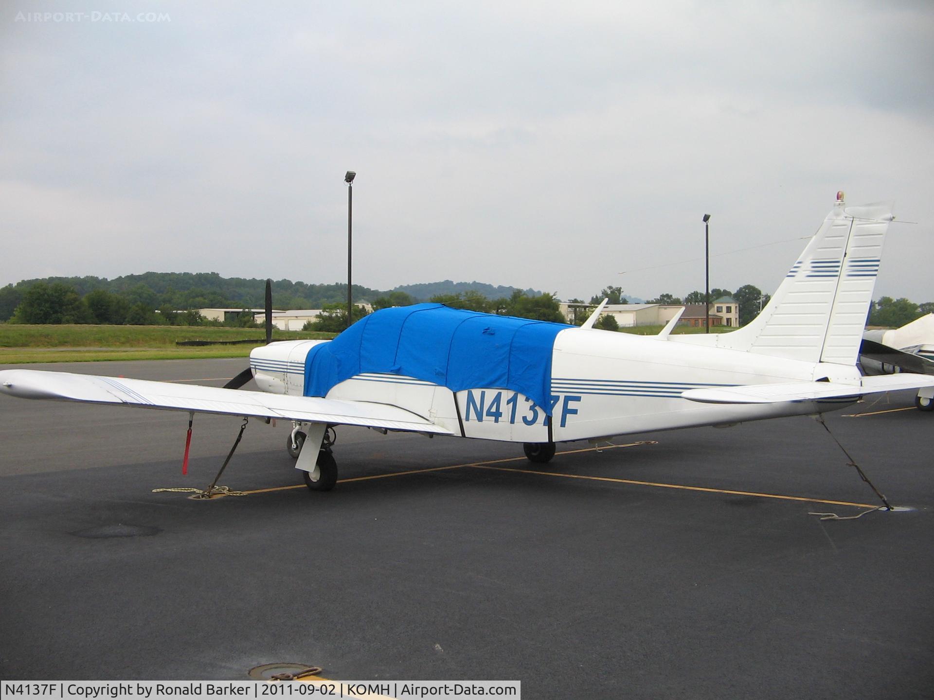 N4137F, 1976 Piper PA-32R-300 Cherokee Lance C/N 32R-7680430, Orange