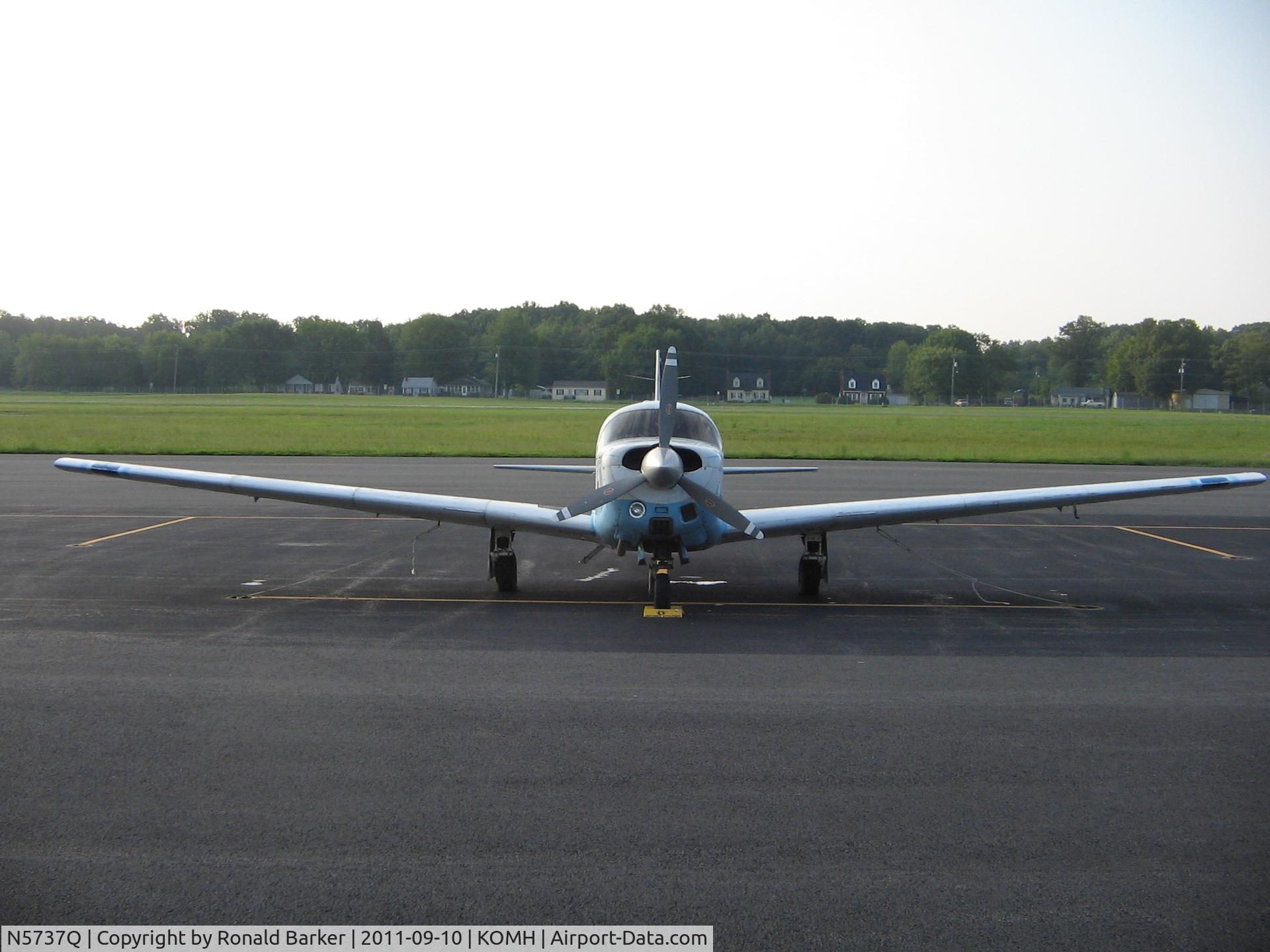 N5737Q, 1965 Mooney M20E C/N 727, Orange