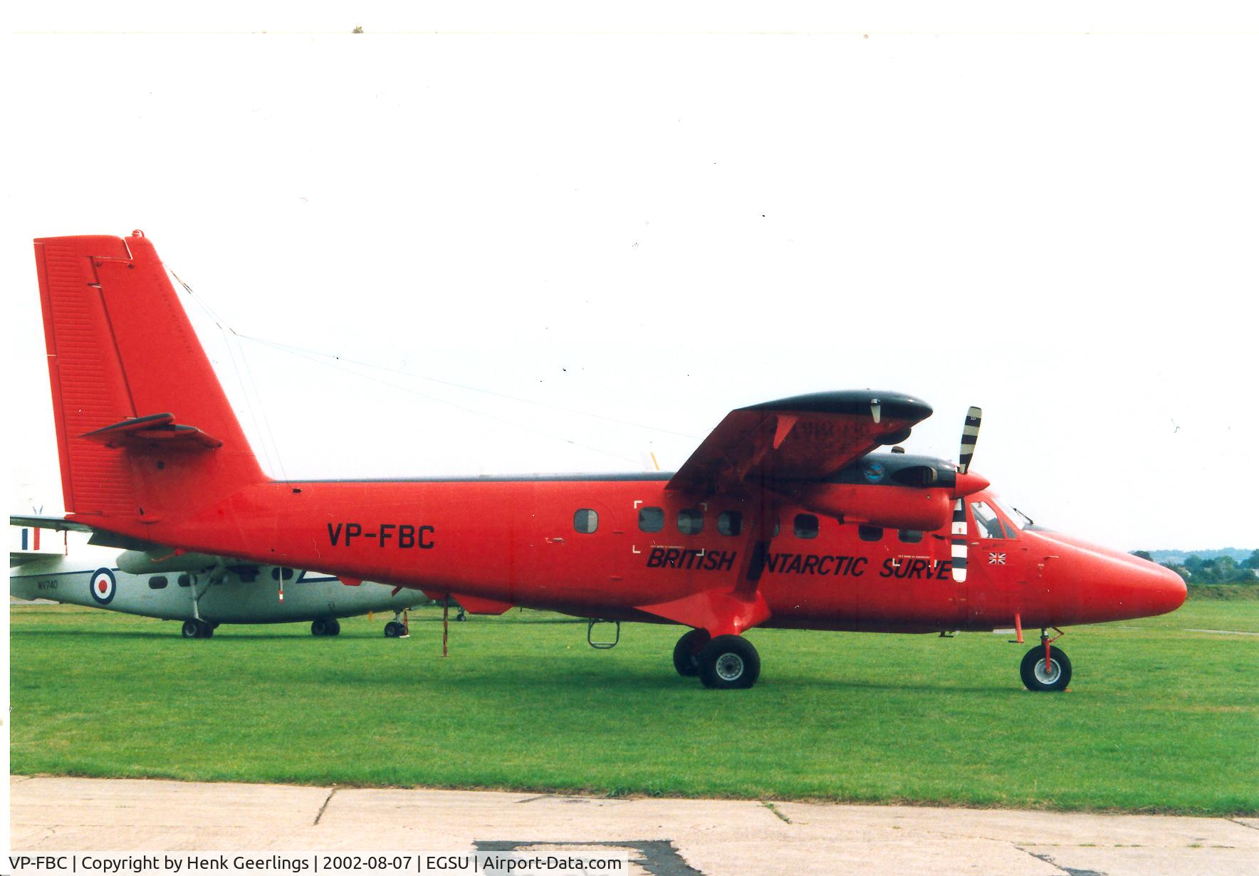 VP-FBC, De Havilland Canada DHC-6-300 Twin Otter C/N 787, British Antartic Survey