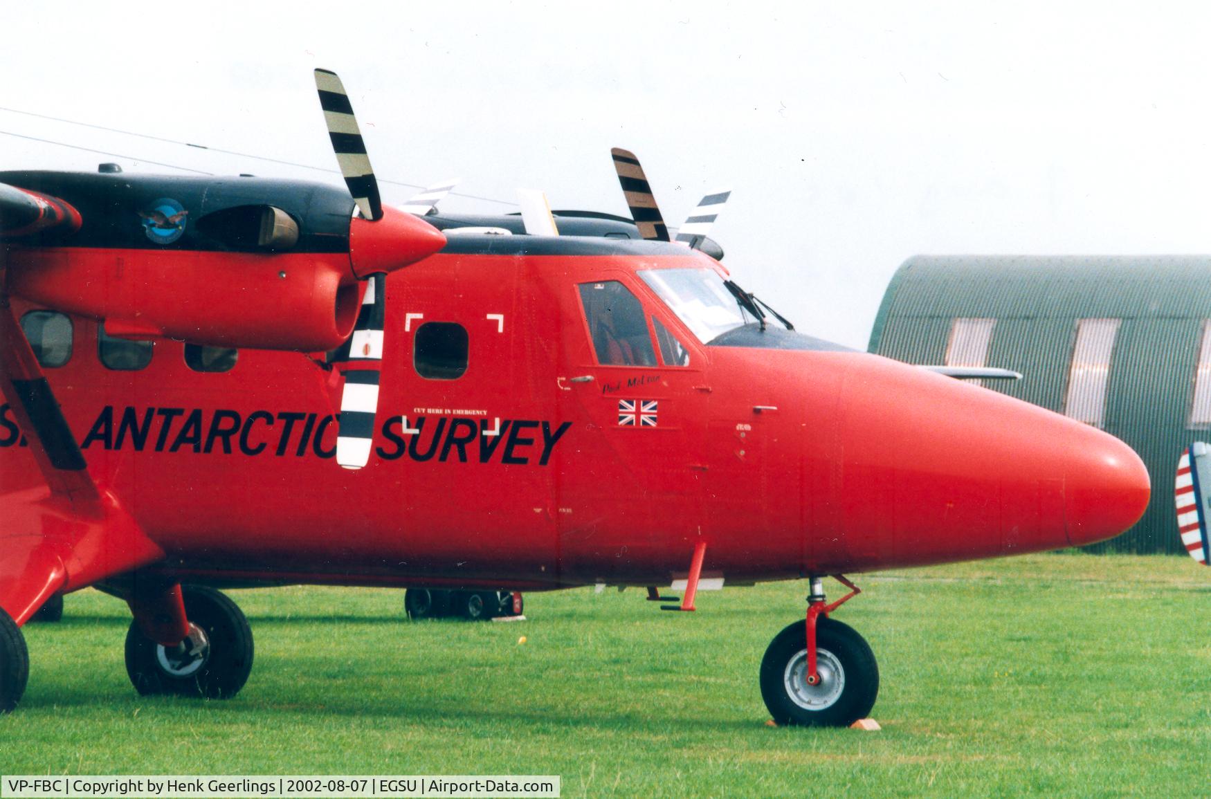 VP-FBC, De Havilland Canada DHC-6-300 Twin Otter C/N 787, British Antartic Survey