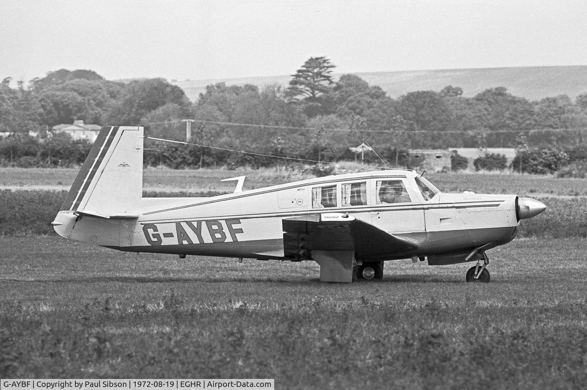 G-AYBF, 1967 Mooney M20F Executive C/N 670383, Air Display