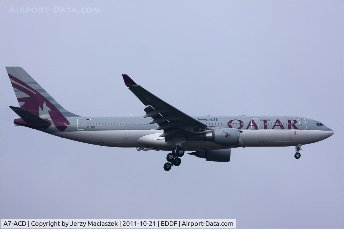 A7-ACD, 2003 Airbus A330-202 C/N 521, Airbus A330-203