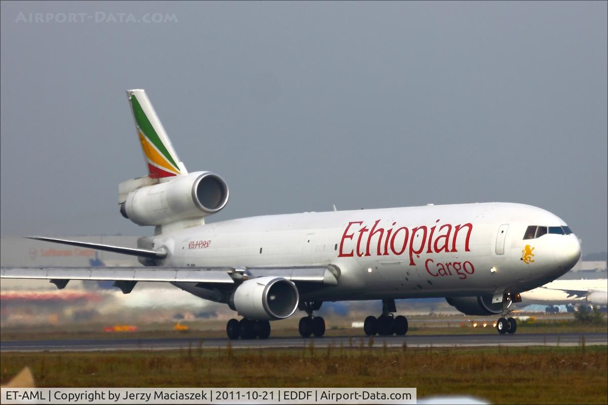 ET-AML, 1997 McDonnell Douglas MD-11F C/N 48758, McDonnell Douglas MD-11F