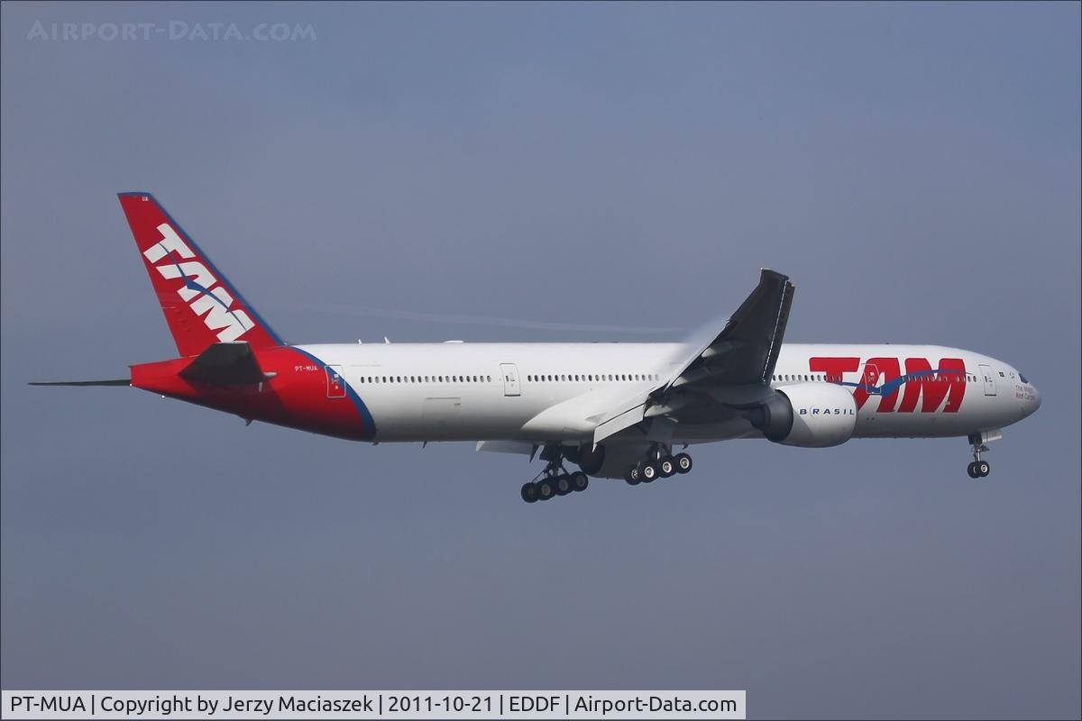 PT-MUA, 2008 Boeing 777-32W/ER C/N 37664, Boeing 777-32W/ER