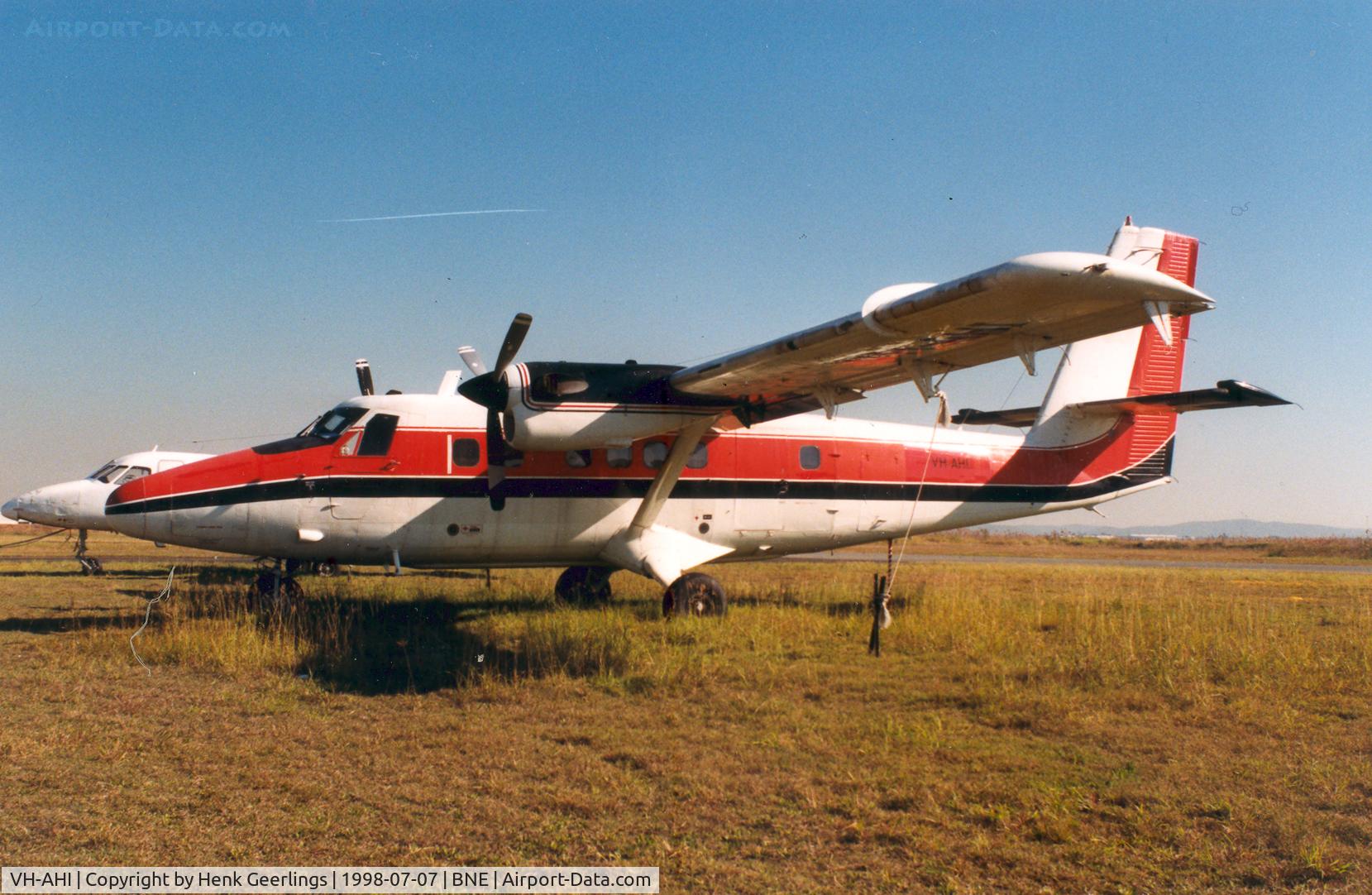 VH-AHI, 1979 De Havilland Canada DHC-6-300 Twin Otter C/N 659, El John Int'l (ex)