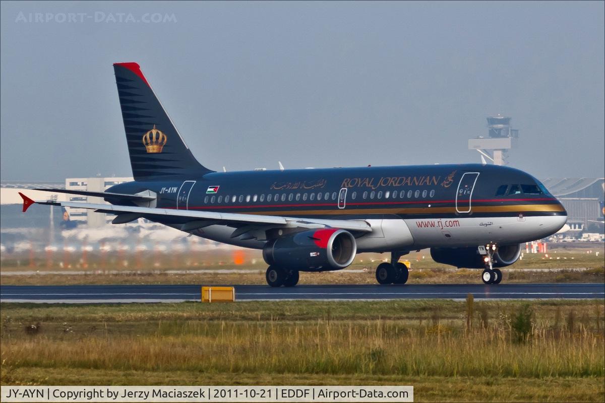 JY-AYN, 2009 Airbus A319-132 C/N 3803, Airbus A319-132