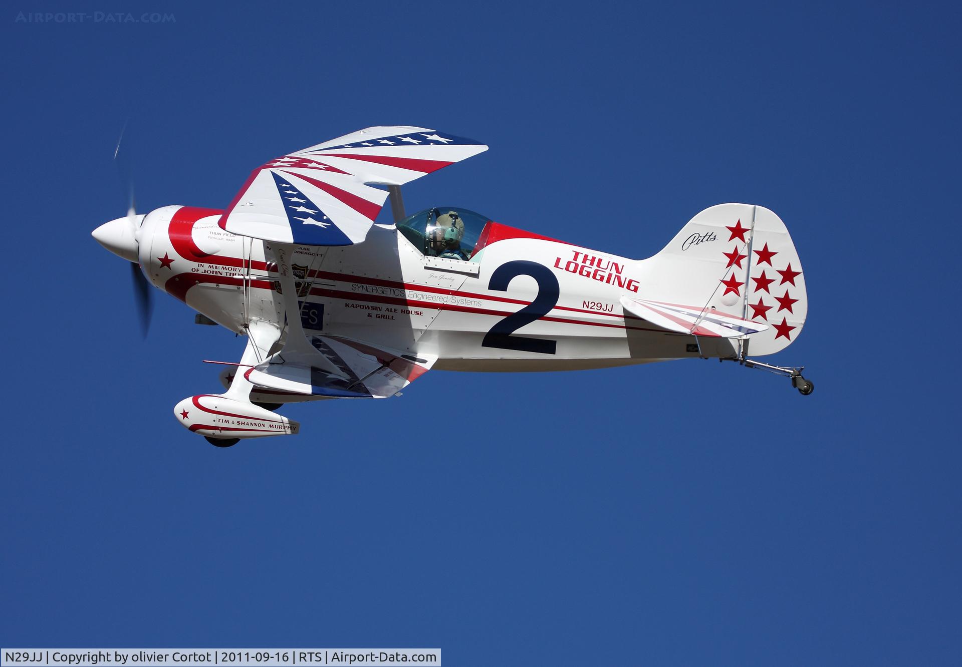 N29JJ, Pitts S-1C Special C/N F1, Reno air races 2010
