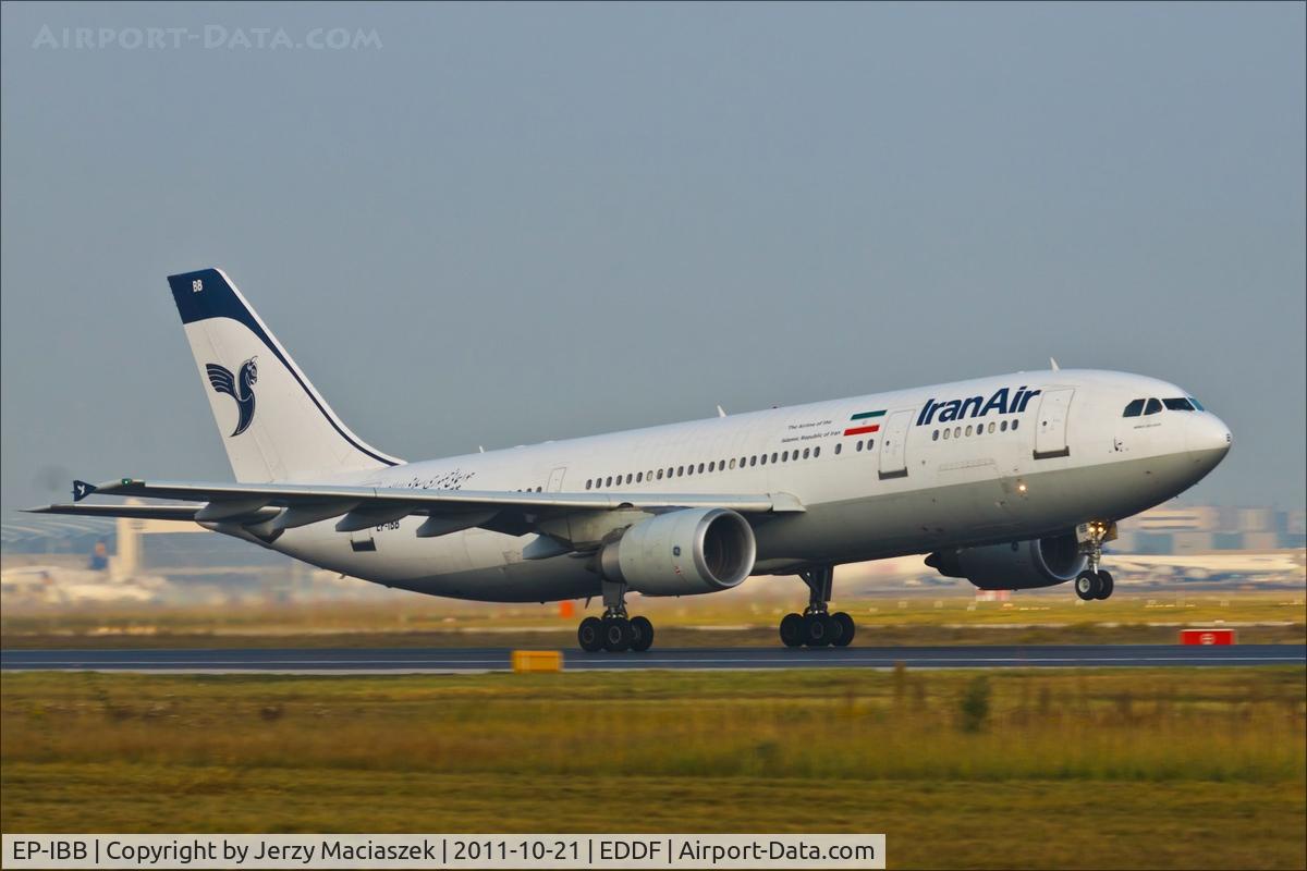 EP-IBB, 1994 Airbus A300B4-605R C/N 727, Airbus A300-605R