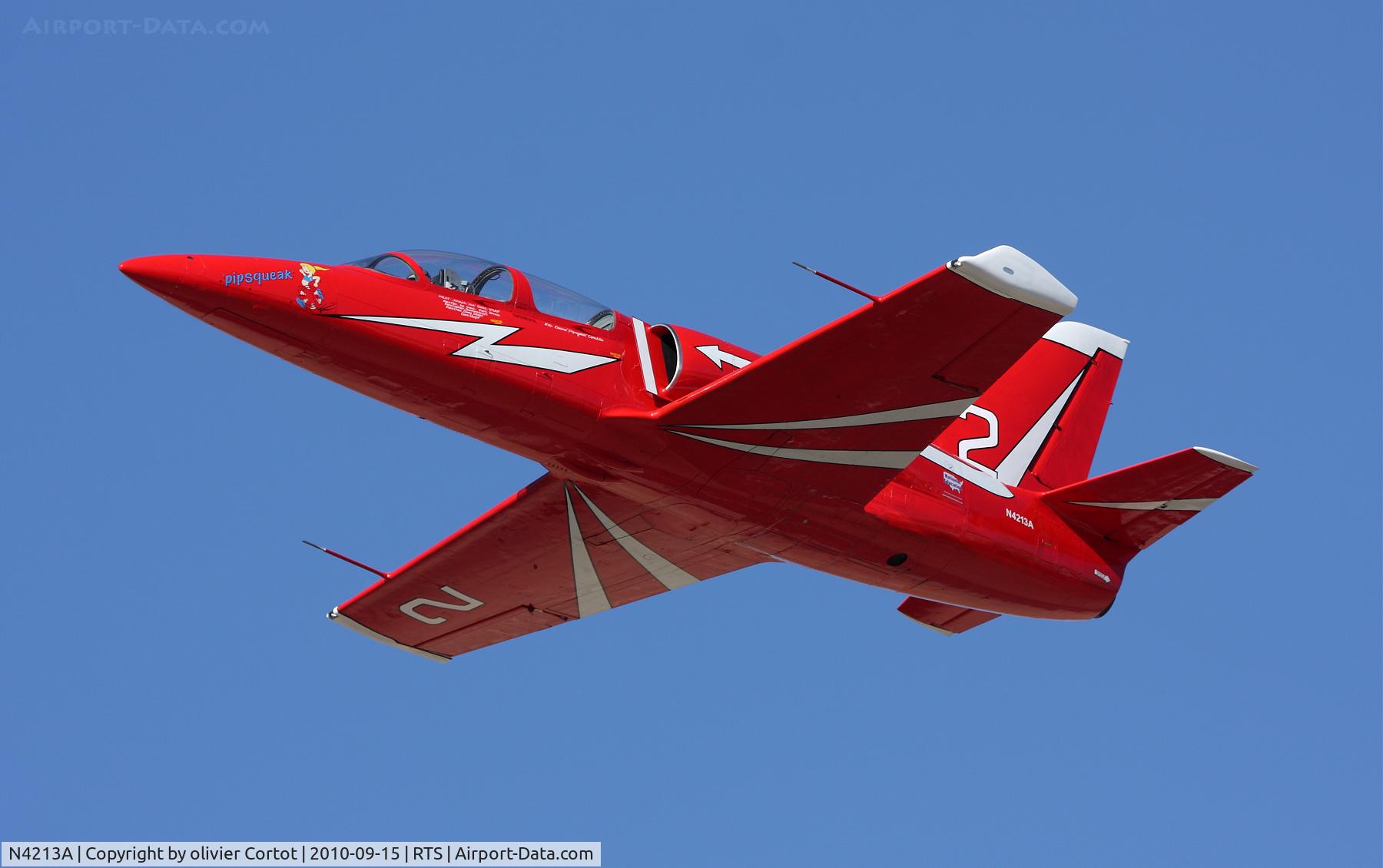 N4213A, Aero L-39C Albatros C/N 0105, Taking off from Reno