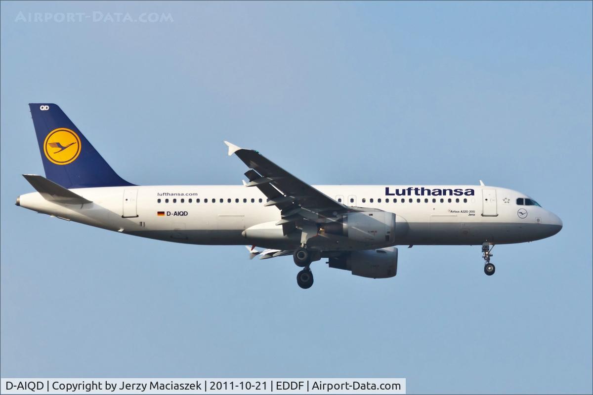 D-AIQD, 1991 Airbus A320-211 C/N 0202, Airbus A320-211