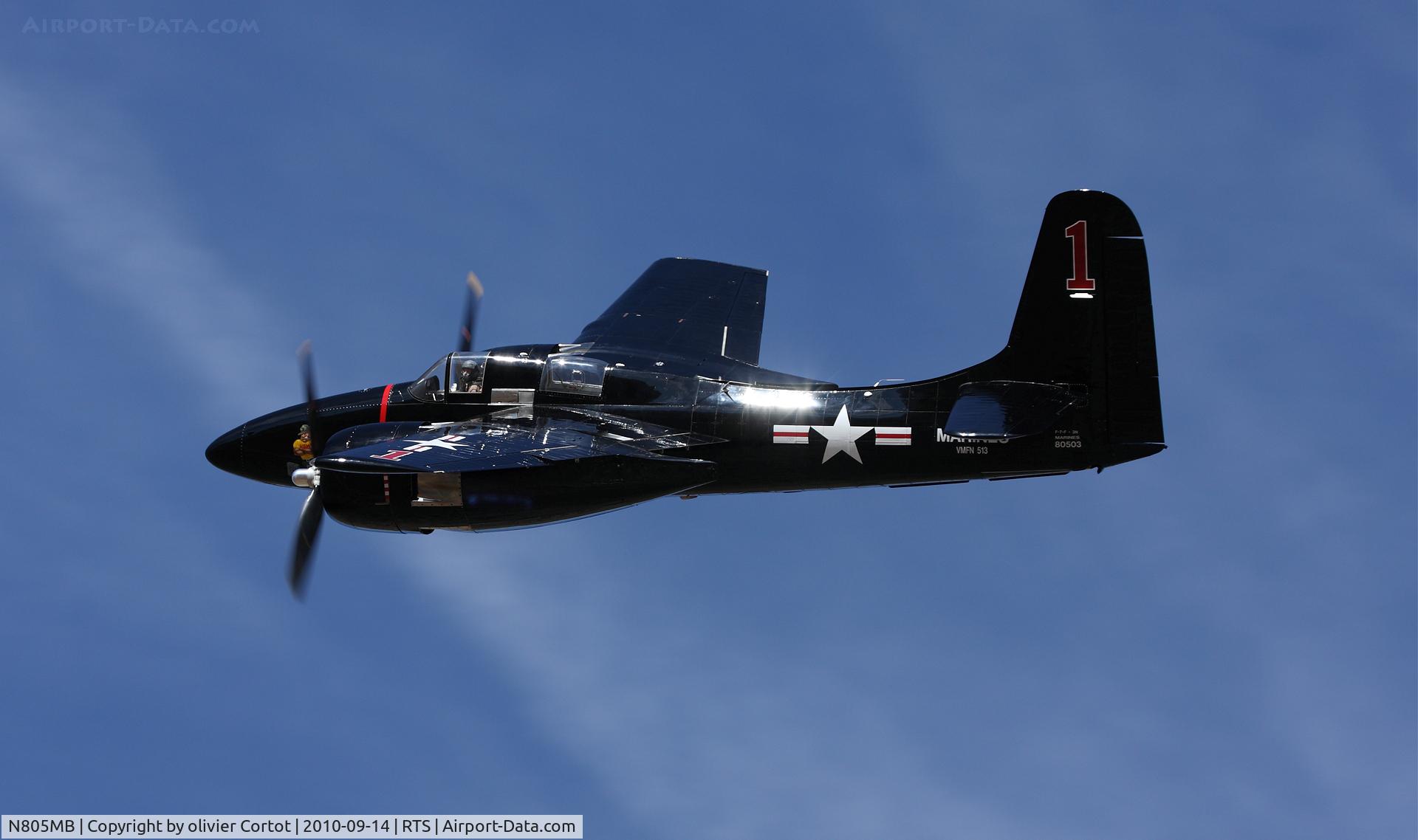 N805MB, 1945 Grumman F7F-3 Tigercat C/N C.245, REno air races 2010