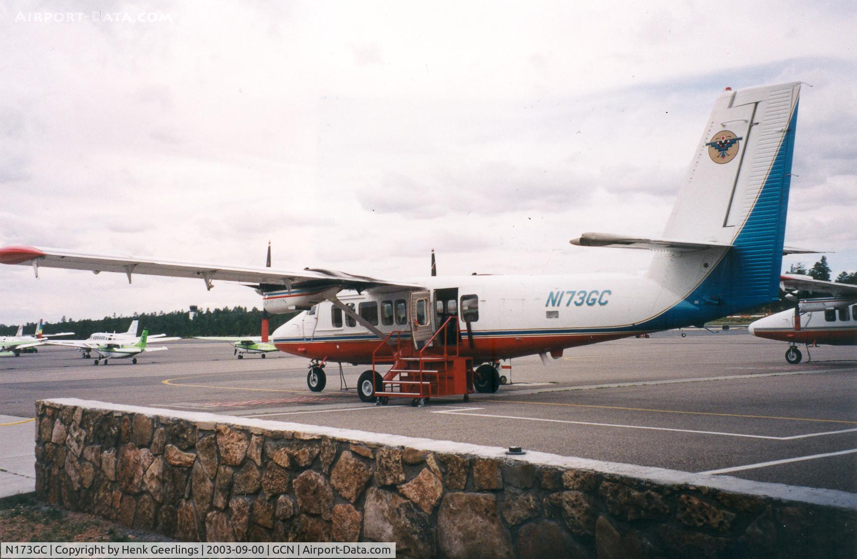 N173GC, 1970 De Havilland Canada DHC-6-300 Twin Otter C/N 295, Grand Canyon Airlines , Vista Liner