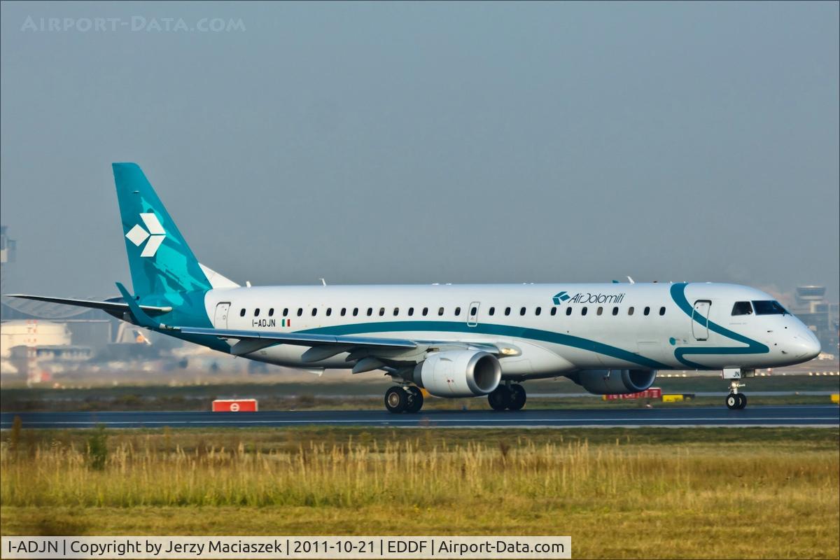 I-ADJN, 2009 Embraer 195LR (ERJ-190-200LR) C/N 19000270, Embraer ERJ-190-200LR