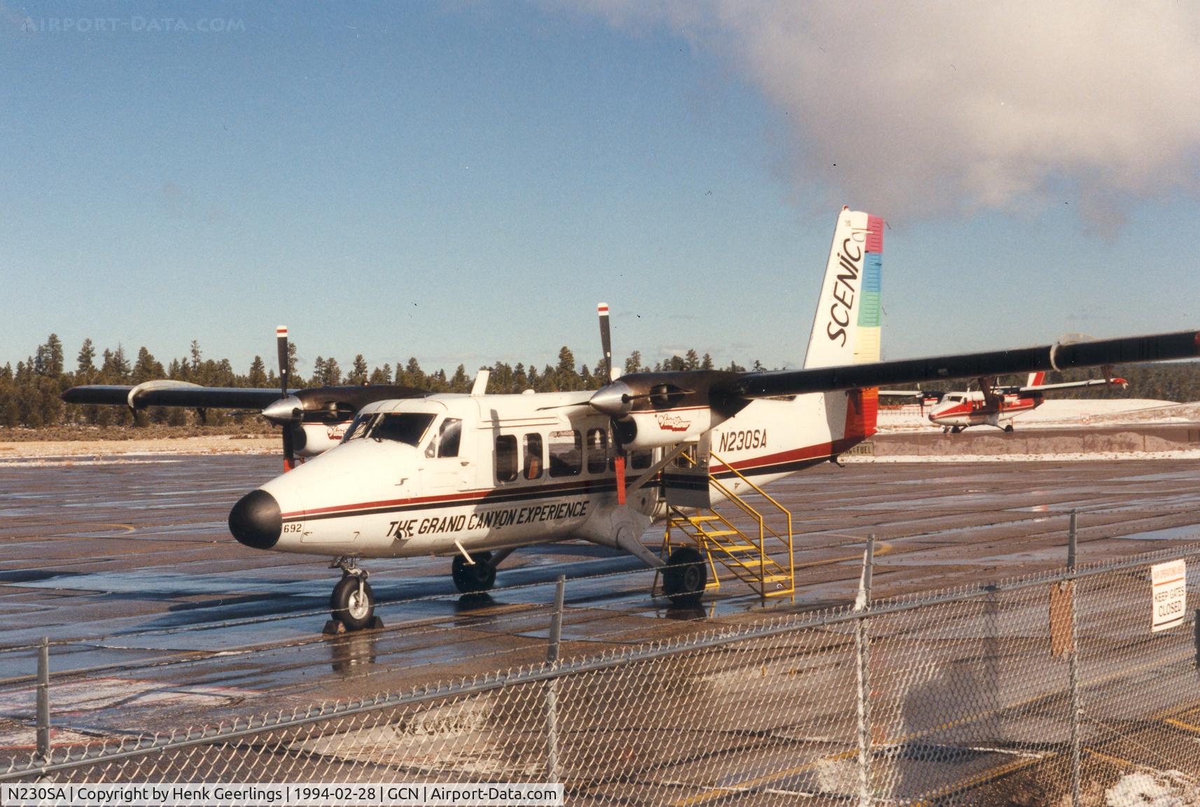 N230SA, 1980 De Havilland Canada DHC-6-300 Twin Otter C/N 692, Scenic , Vistaliner