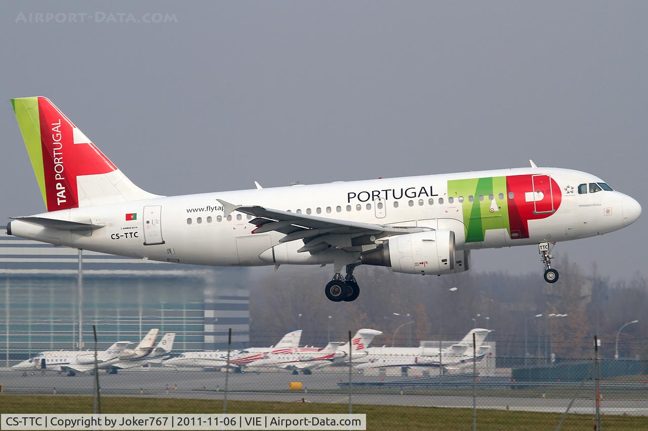 CS-TTC, 1997 Airbus A319-111 C/N 763, TAP Air Portugal