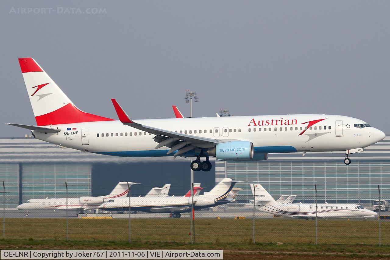 OE-LNR, 2005 Boeing 737-8Z9 C/N 33833, Austrian Airlines