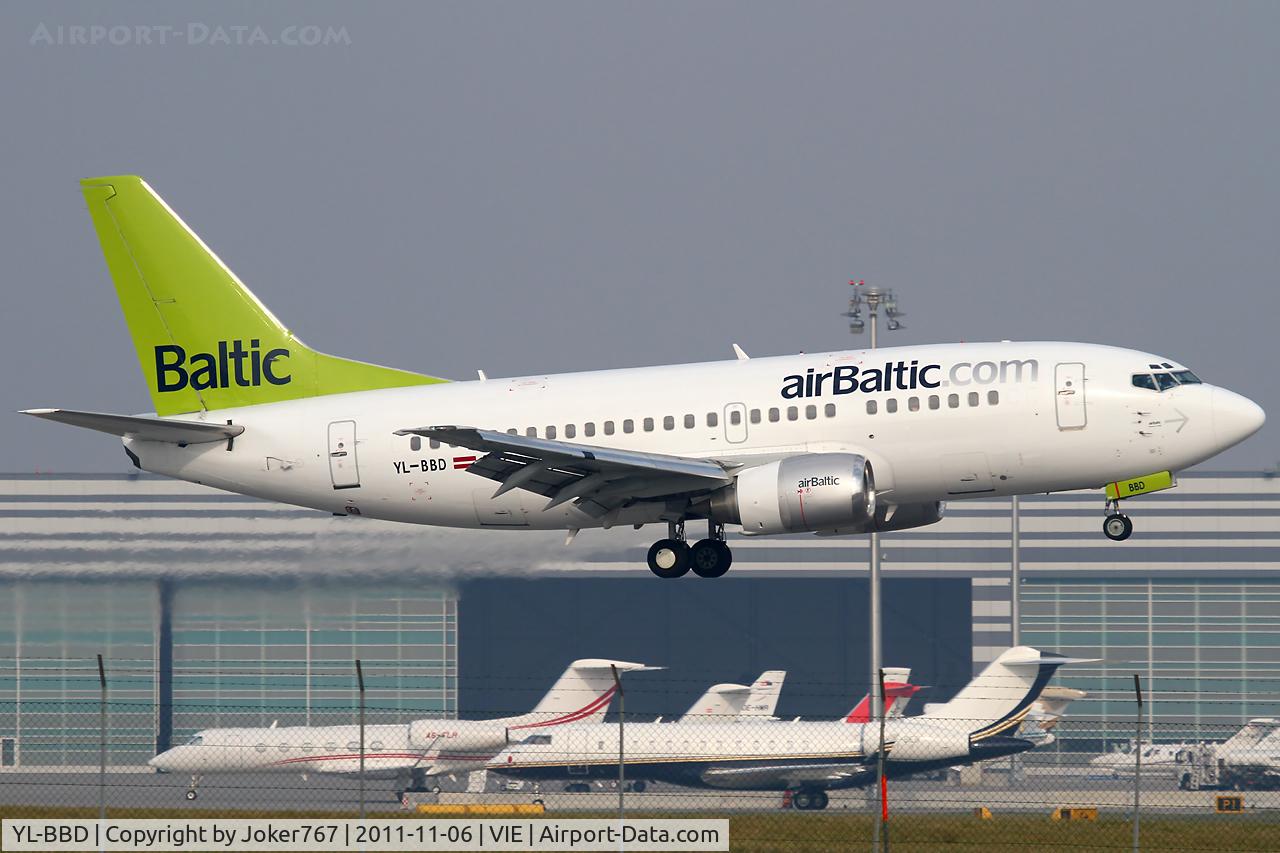 YL-BBD, 1999 Boeing 737-53S C/N 29075, Air Baltic